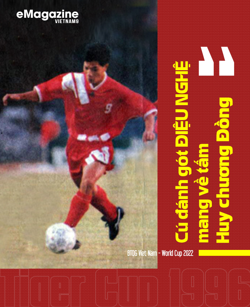 Đại chiến Việt Nam vs Indonesia - Vietnam9.net - Tiger Cup 1996 Cú đánh gót điệu nghệ mang về tấm Huy chương Đồng