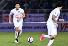 Lương Xuân Trường - Vietnam9.net - Xuân Trường mang băng đội trưởng của HAGL trong hai trận đầu tiên ở V.League mùa này