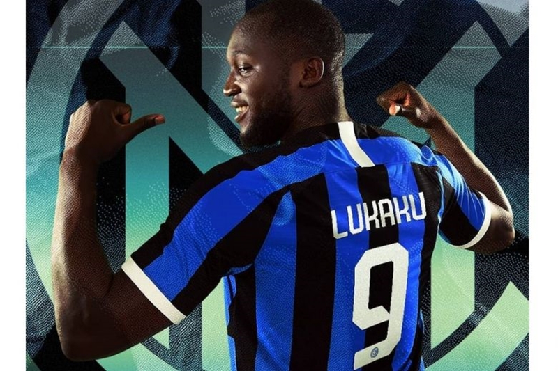 Lukaku trong màu áo Inter