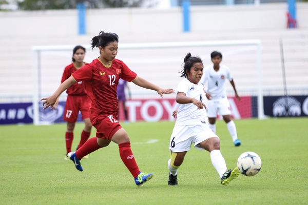 Photo of Vượt qua Myanmar, ĐT nữ Việt Nam đi tiếp tại vòng loại Olympic