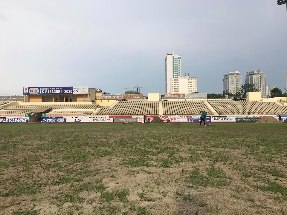SLNA sẽ mượn sân Thanh Hóa làm sân nhà khi sân Vinh đang cải tạo